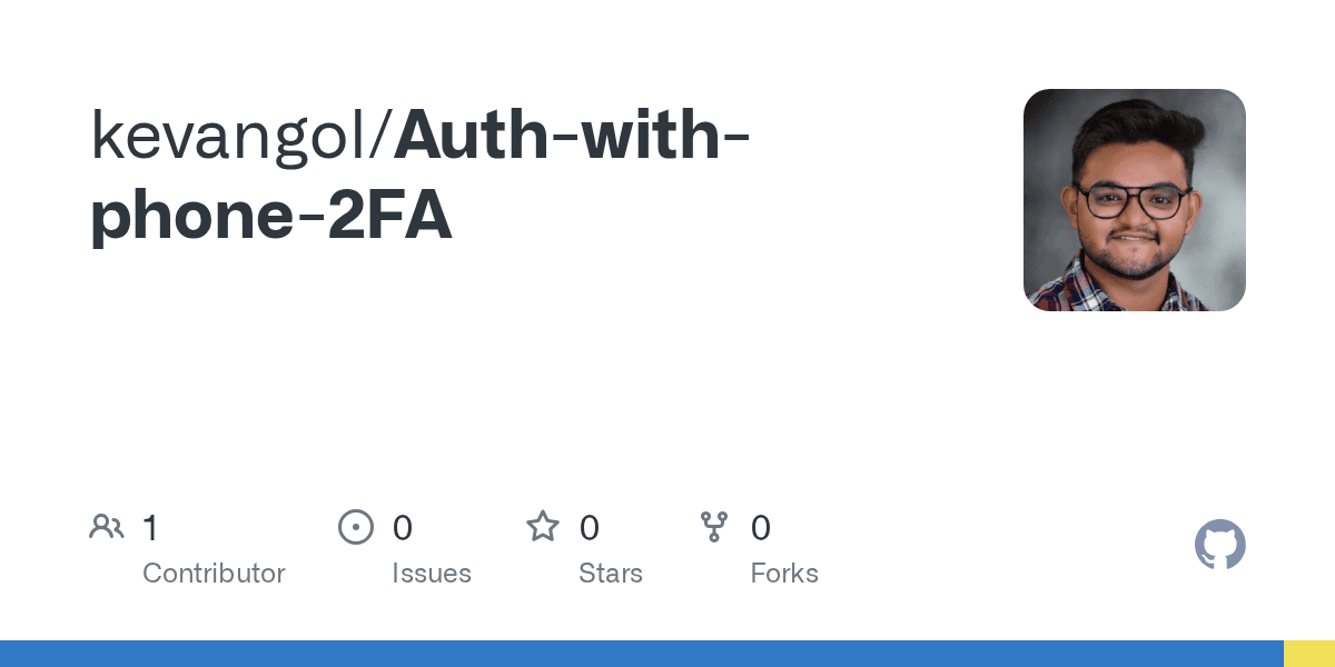 Auth-with-phone-2FA repository preview