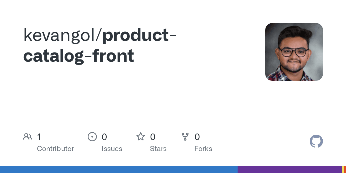 product-catalog-front repository preview