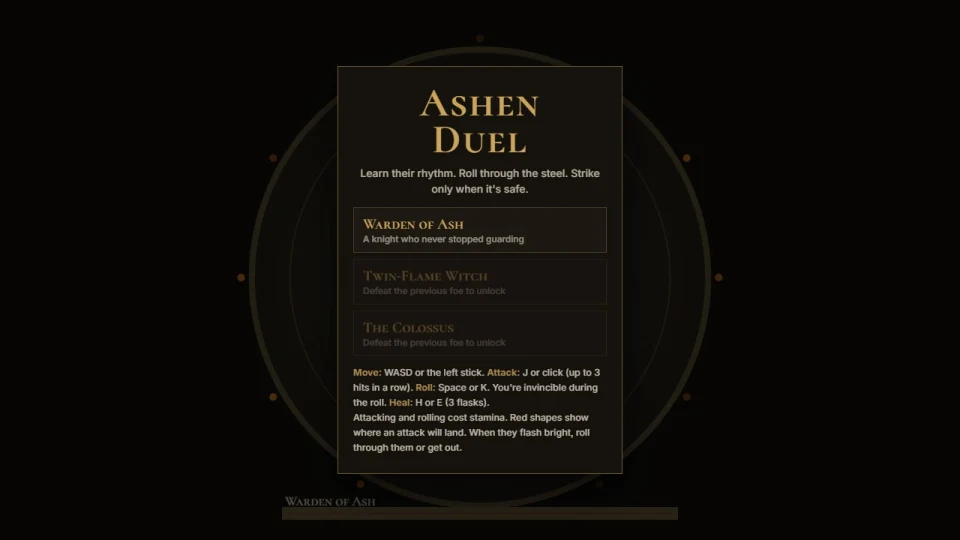 Ashen Duel cover