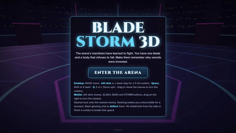 Blade Storm 3D cover