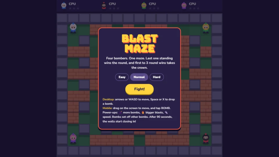 Blast Maze cover