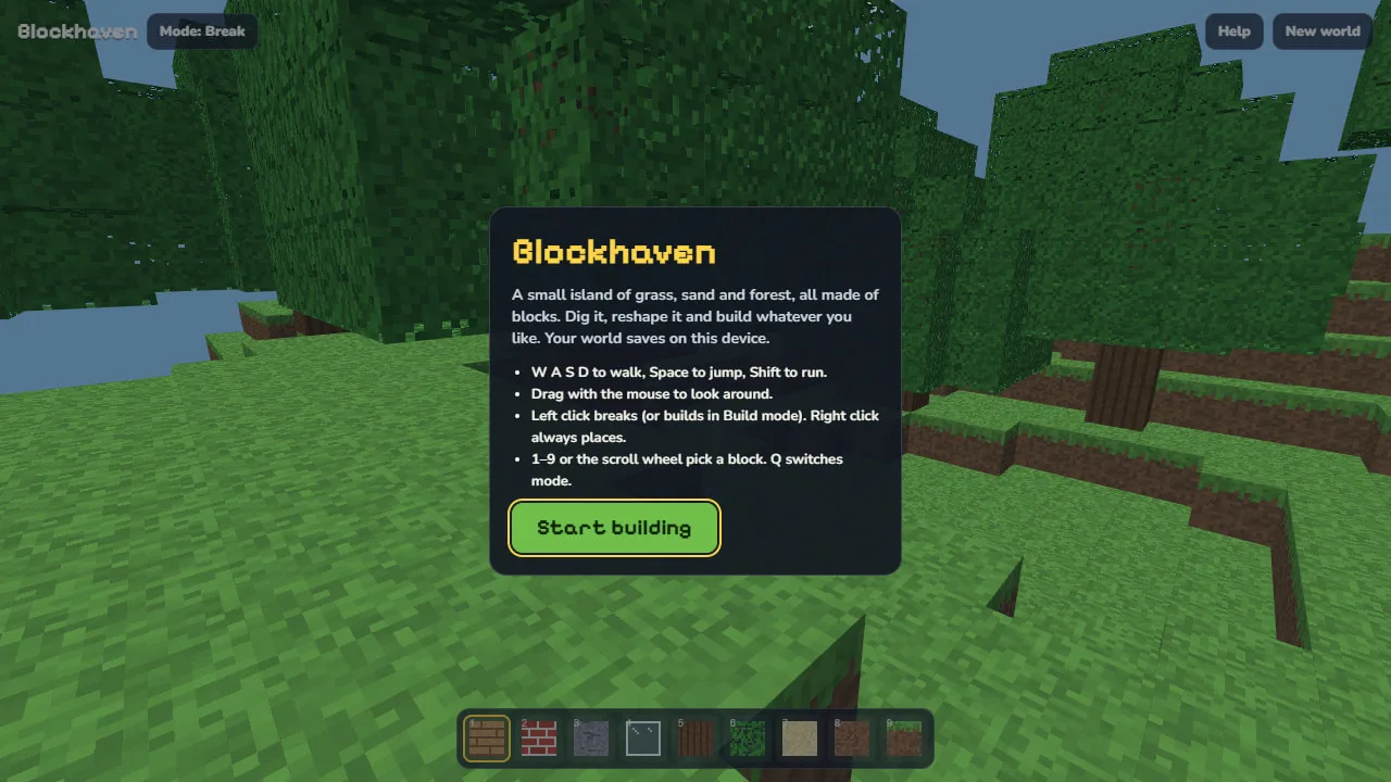 Blockhaven screenshot 1