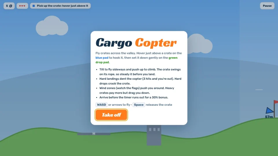 Cargo Copter cover