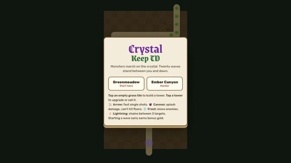 Crystal Keep TD cover