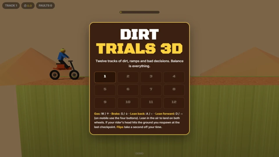 Dirt Trials 3D cover