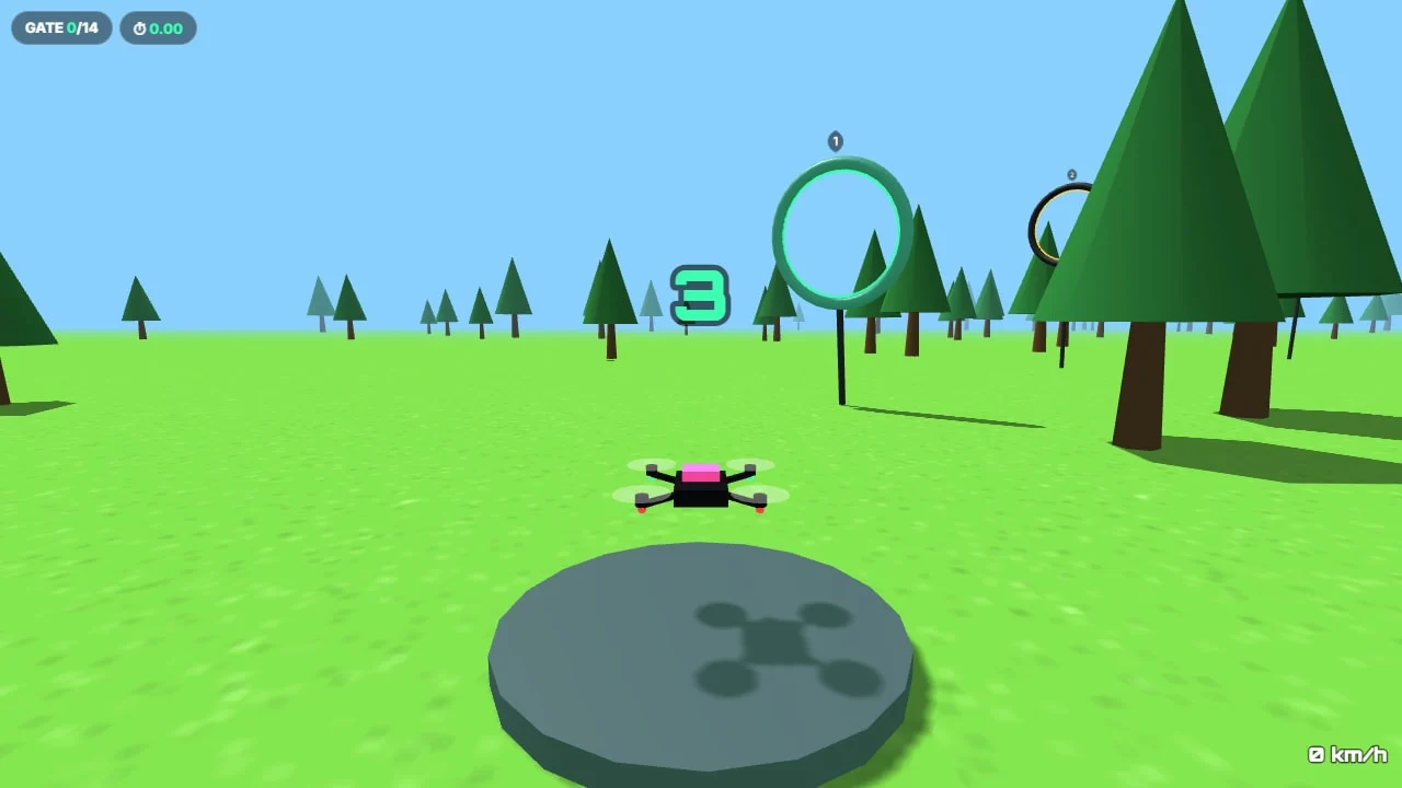 Drone Gates 3D screenshot 1