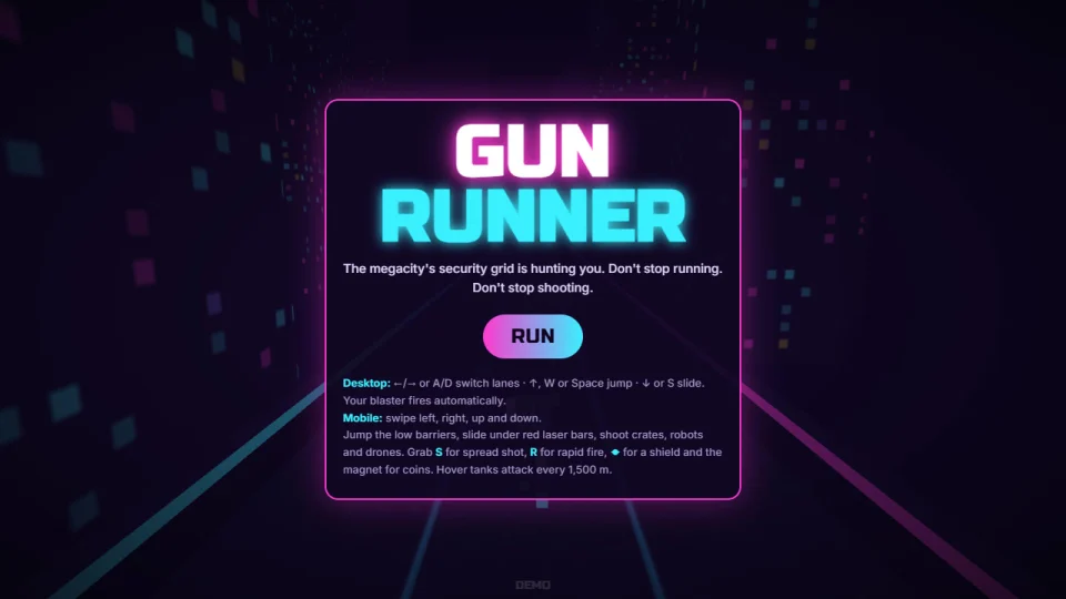Gun Runner 3D cover