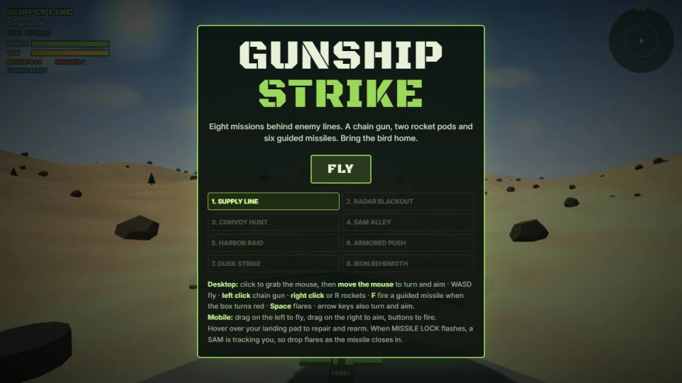 Gunship Strike 3D cover
