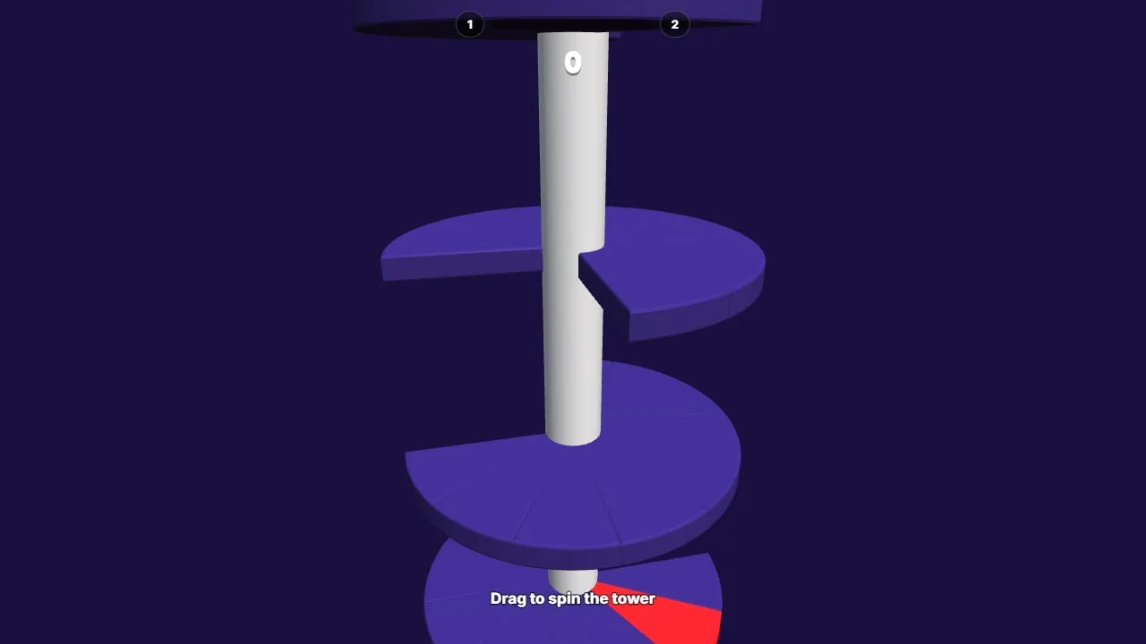 Helix Plunge 3D screenshot 1