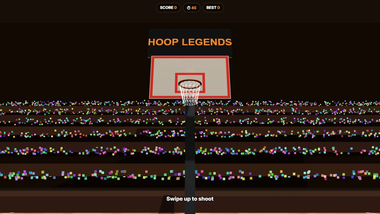 Hoop Legends 3D screenshot 1