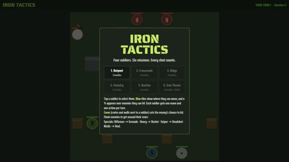 Iron Tactics cover