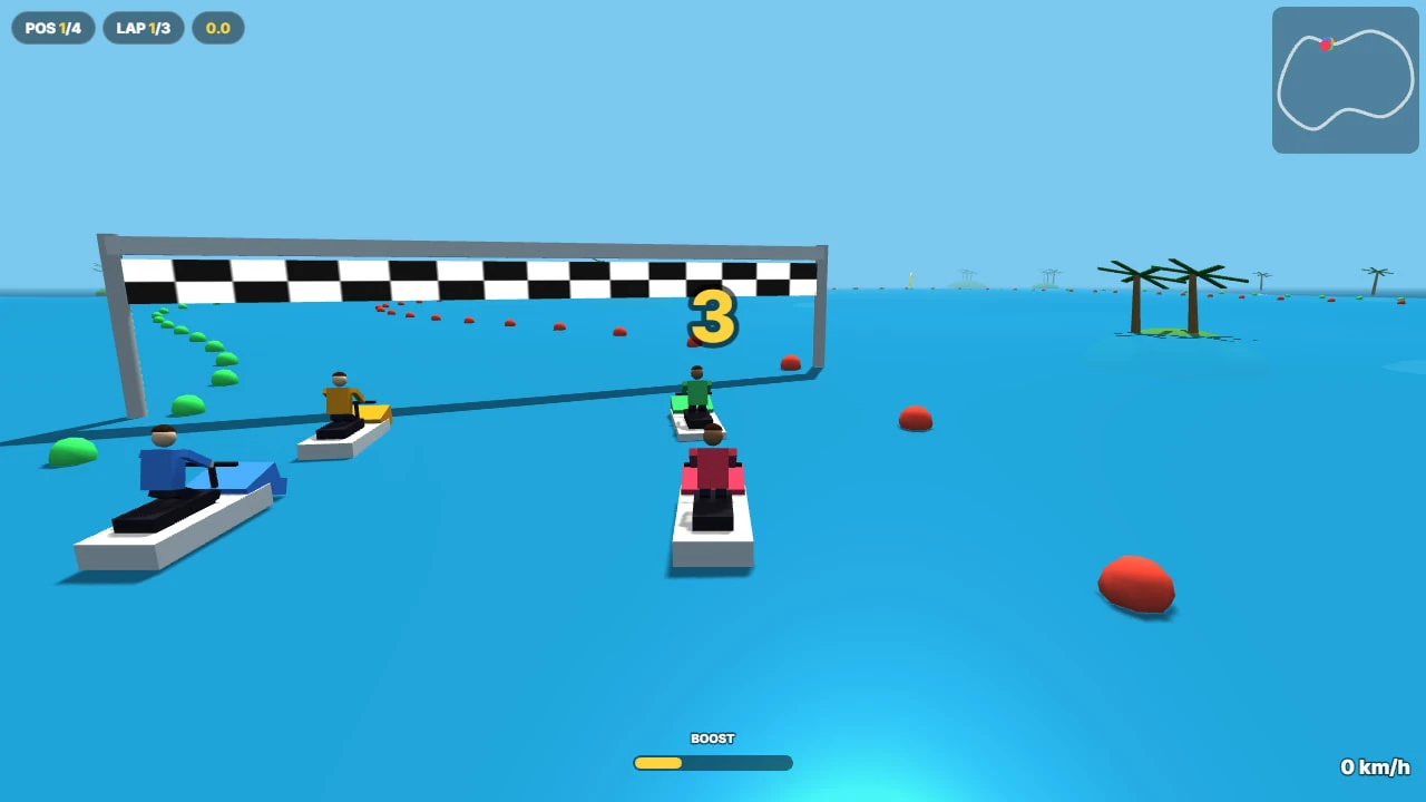 Jet Wake 3D screenshot 1