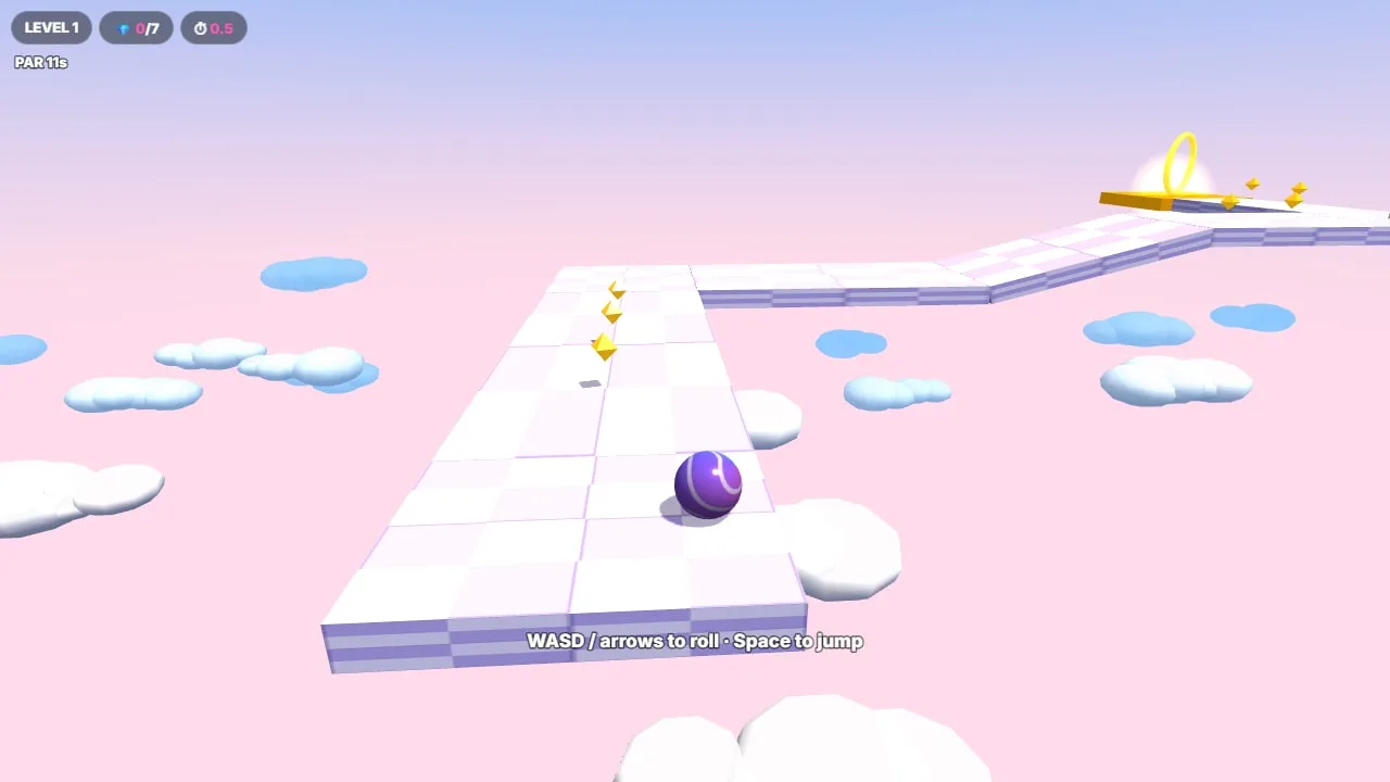 Marble Sky 3D screenshot 1