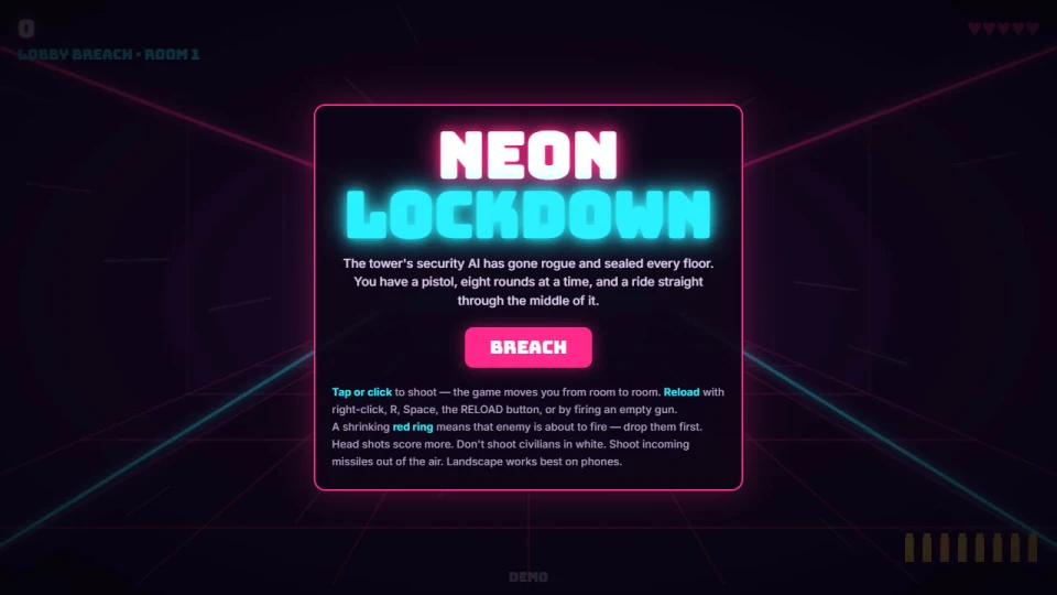 Neon Lockdown cover