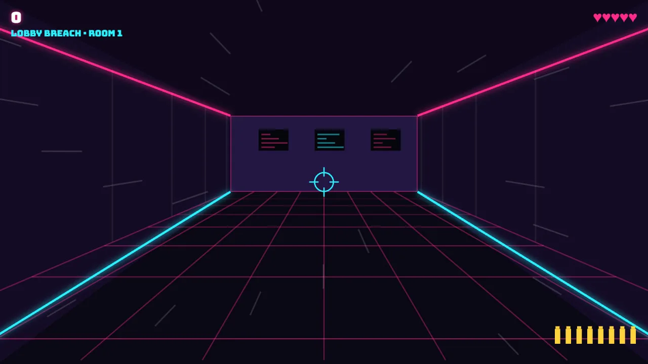 Neon Lockdown screenshot 1