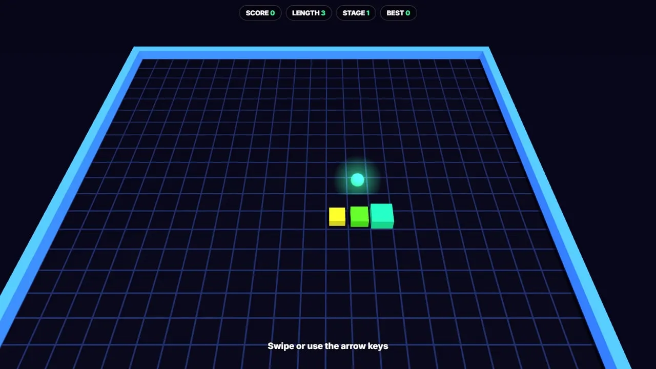 Neon Serpent 3D screenshot 1