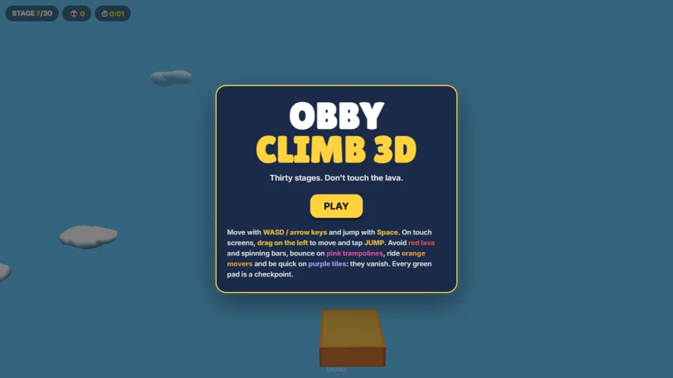 Obby Climb 3D cover
