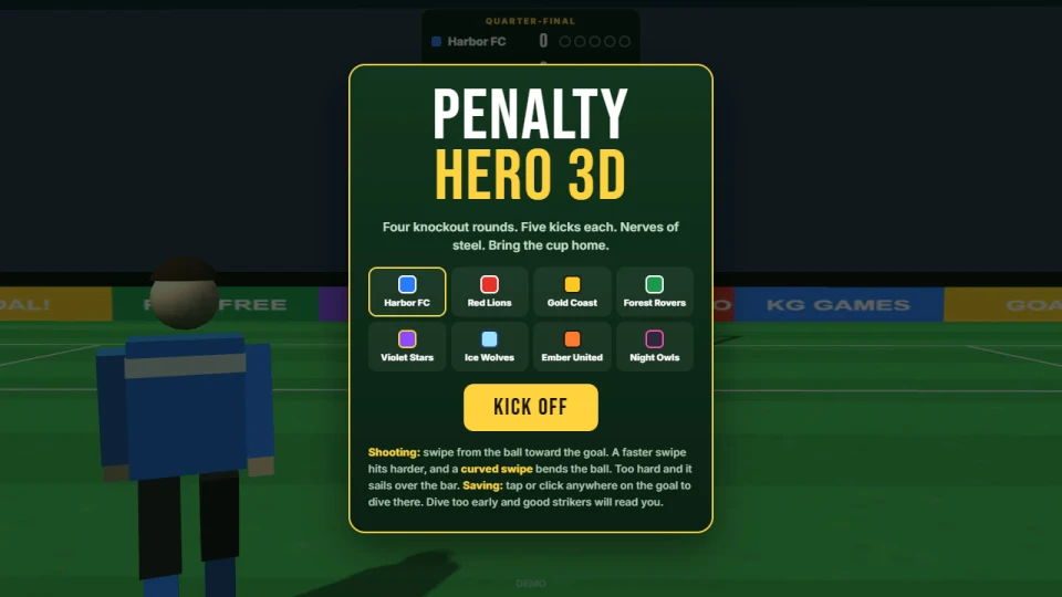Penalty Hero 3D cover