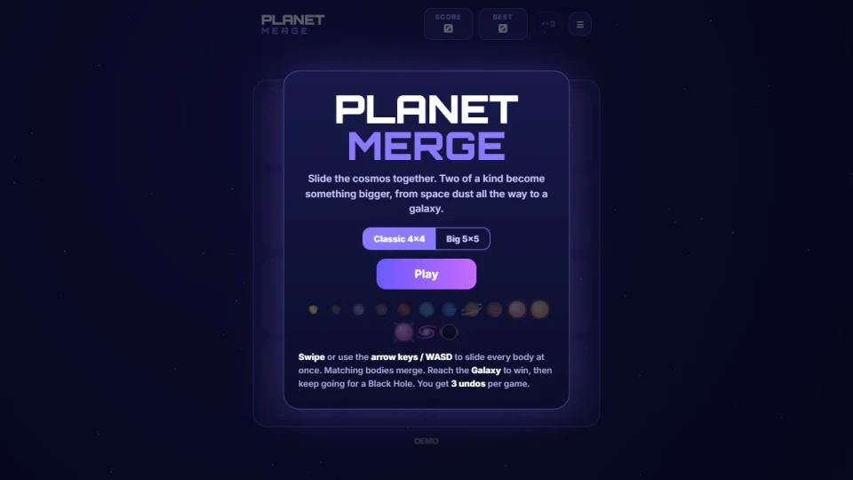 Planet Merge cover