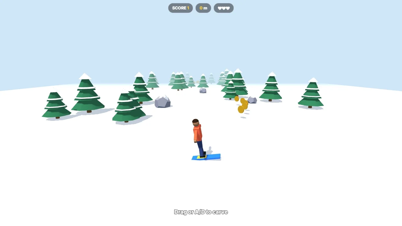 Powder Rush 3D screenshot 1
