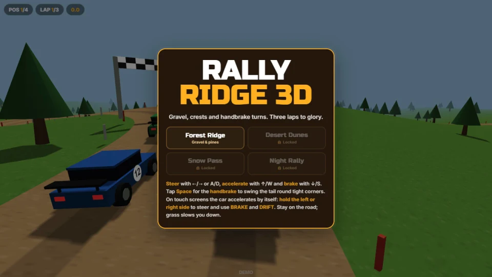 Rally Ridge 3D cover