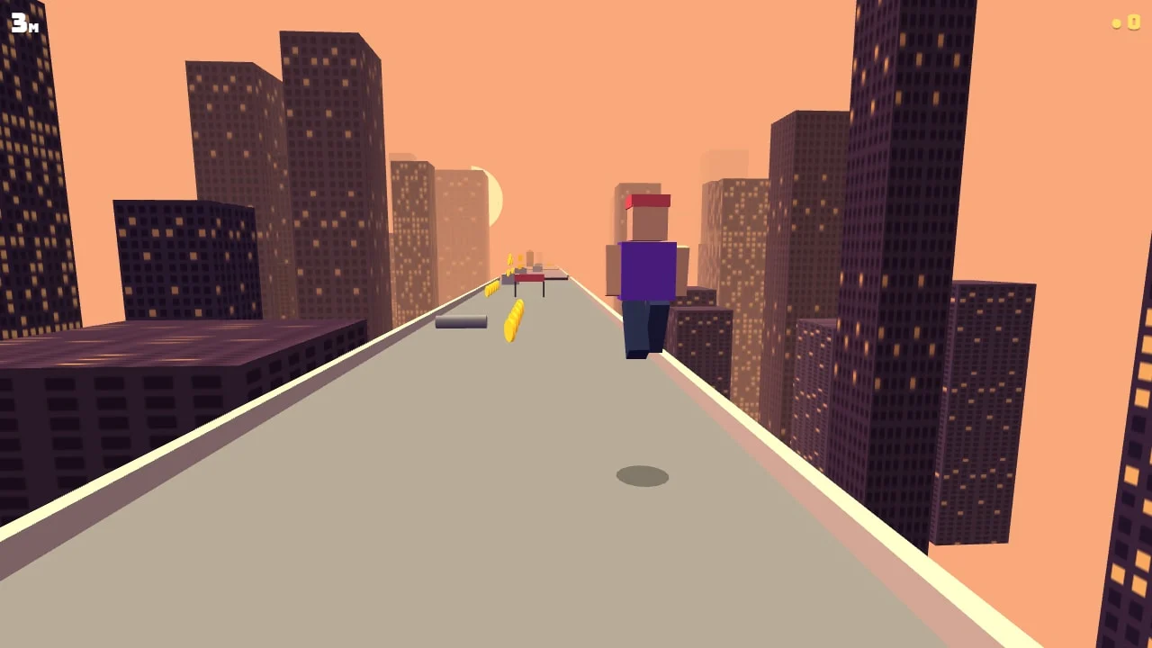 Rooftop Rush 3D screenshot 1