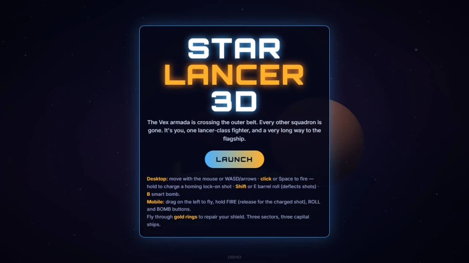 Star Lancer 3D cover