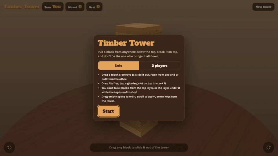 Timber Tower cover