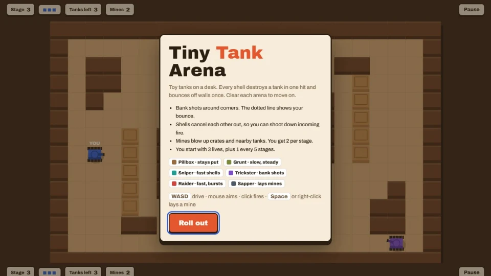 Tiny Tank Arena cover